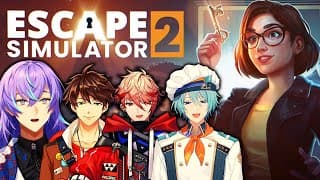 【Escape Simulator 2】賢いので任せてください【星導ショウ/にじさんじ】