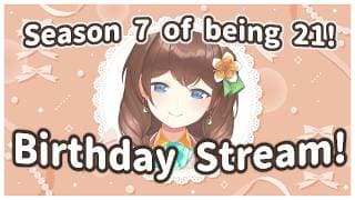 (Free Talk) it's my birthday today! #HanaDaySeason7 !!! crazy work!!!【NIJISANJI | Hana Macchia】