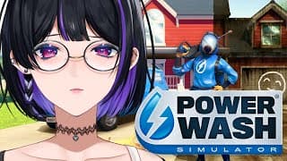 【PowerWash Simulator】I woke up 寝起きなので今日は朝まで洗います【NIJISANJI EN￤Meloco Kyoran】