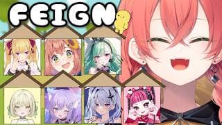 【  Feign 】おバカ人狼やるぞ～～～！あ、私はバカです…！【にじさんじ/獅子堂あかり】