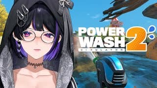 【PowerWash Simulator 2】CLEAN FREAK 未来警察後の退勤チル【NIJISANJI EN￤Meloco Kyoran】