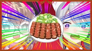 【牛タン】🎅🎄ひたすら食わせる🎄🎅【にじさんじ / 樋口楓 / ゆうた / 矢車りね】