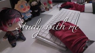 real time work / study with me ☕ | No Music, Background Noise, Mechanical Keyboard Typing ASMR