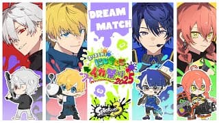 #にじイカ祭り2025 vsりかしぃチーム！！【 エビオ/にじさんじ 】