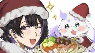 【オフコラボ￤OFF COLLAB】クリスマス鍋パーティー🎅🍲 Hotpot Party w/ lunlun【 るんるん / 狂蘭メロコ】