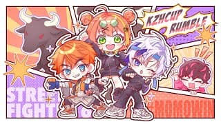 ꒰ スト６꒱　交流戦DAY2　KZHCUP RUMBLE 特訓🔥　˹ 本間ひまわり /  にじさんじ ˼