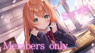 ꒰  めんげん ４月꒱　ꗯ.*　はるだね。　新しい事はじめたいね～。　 ꗯ.*　˹ 本間ひまわり にじさんじ ˼