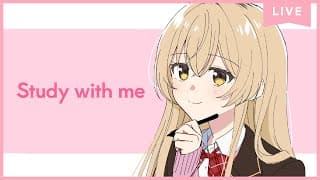 【 Study with me 】休日自習室 ☕長時間 いっしょに勉強&作業【 にじさんじ / 家長むぎ 】
