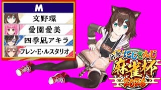 【#にじさんじ麻雀杯2026】猫しか勝たん　Mグループ Day2～予選前半～　【にじさんじ】