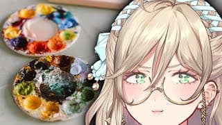 peeling my paint palette