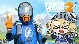 【POWERWASH SIMULATOR 2】I LOOOOOOOOOOOOOOVE CLEAAAAAANING!!!!!!【NIJISANJI EN | Luca Kaneshiro】