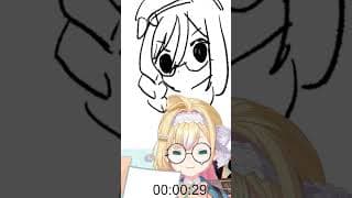 ✨  Drawing Aia from memory in 1 minute