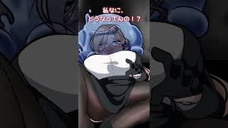 【手描き切り抜き】急な孤独によわよわになるニュイ・ソシエール【Content Warning /にじさんじ/ニュイ・ソシエール/アンジュ・カトリーナ　】