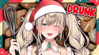 MAKING MY FIRST GINGERBREAD HOUSE (DRUNK)