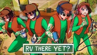 【RV There Yet?】未来警察、キャンピングカーで出動【 如月れん / 橘ひなの / リモーネ先生 / 狂蘭メロコ】