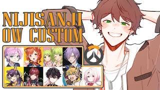 🌈【OW】おばちのカスタムはやばいよ　w. にじさんじ【NIJISANJI】