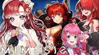 【MIMESIS】赤ピンクの皆様とミメシス！！！【早乙女ベリー/倉持めると/ドーラ/レイン・パターソン/にじさんじ】