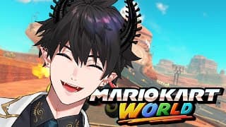 【MARIO KART WORLD】 w/ Viewers!! 🏁 【NIJISANJI EN | Ren Zotto】