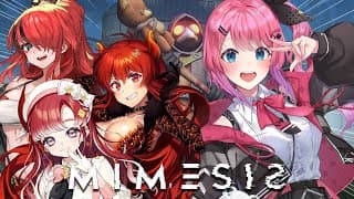 【MIMESIS】赤ピンクなギャルずで初MIMESIS!!【倉持めると/にじさんじ】