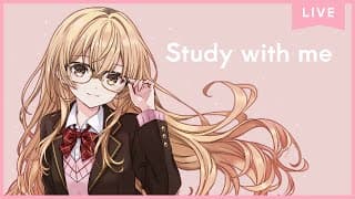 【 Study with me 】休日自習室 ☕長時間 いっしょに勉強&作業【 にじさんじ / 家長むぎ 】