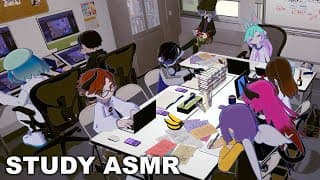 Finishing soon 静かに一緒に勉強と作業をしよう～ 📖 (にじさんじ勉強クラブ NIJI Study Club ASMR)