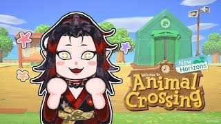 【ANIMAL CROSSING FIRST TIME】i am da mayor【NIJISANJI EN | Vox Akuma】