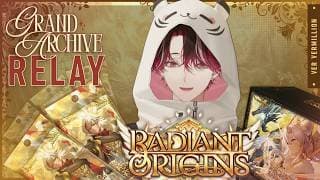 Hunting GOD PULLS or I CRYYY ✨ HANDCAM | Radiant Origins Booster Box Opening【GRAND ARCHIVE TCG】