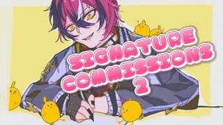 Personal Signatures for Scythekicks 2! [Handwriting Stream]【NIJISANJI EN | Doppio Dropscythe】